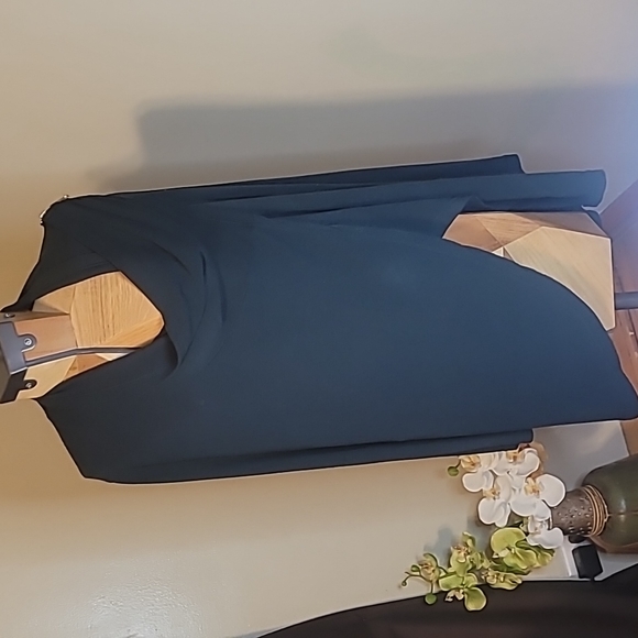 Apricot Teal Sweater w Shoulder Zipper, Sz 10 - Picture 1 of 8